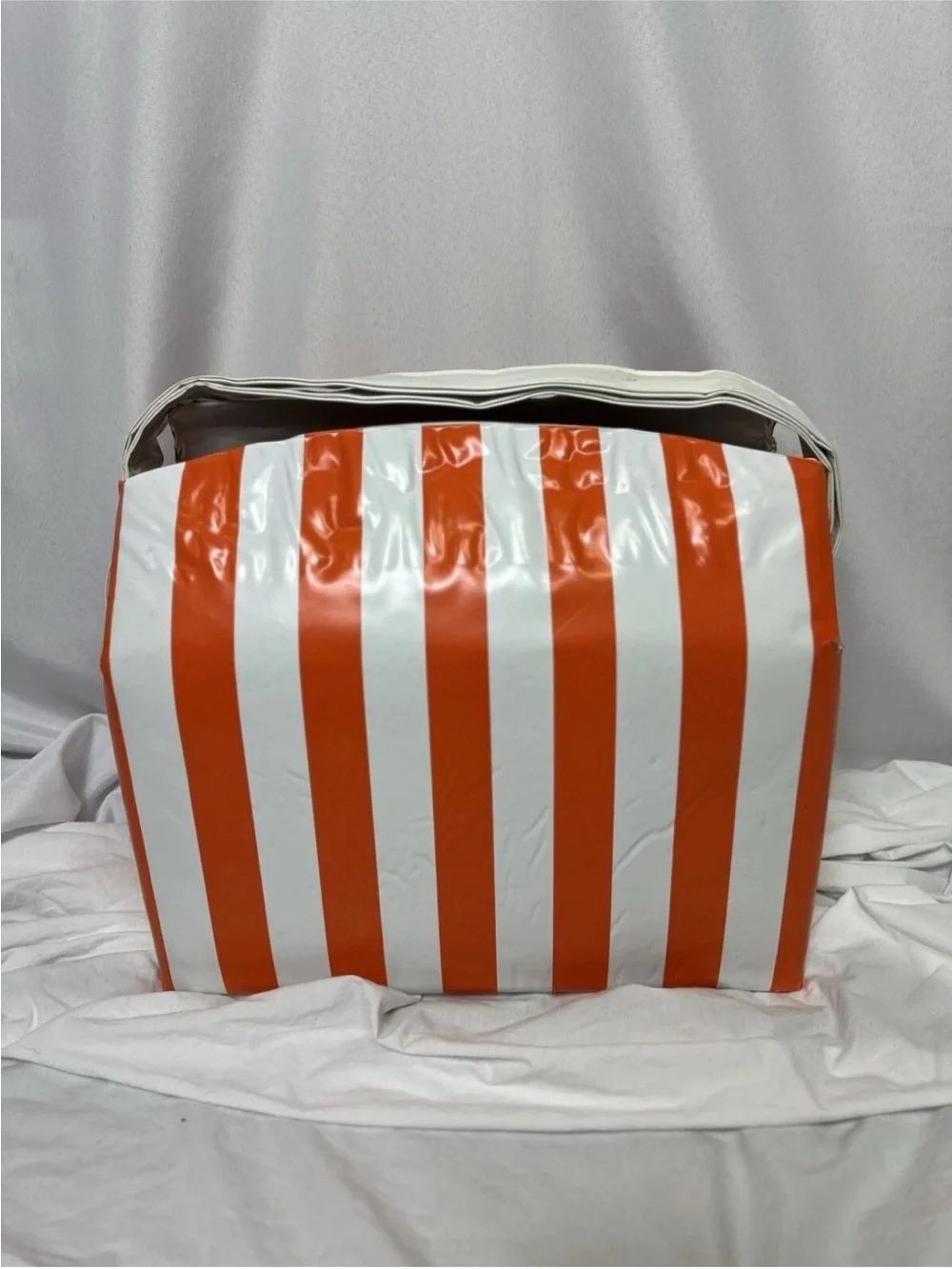 Vintage Tupperware Picnic Set Orange & White Plates, Pitcher, Bowls, Condiment